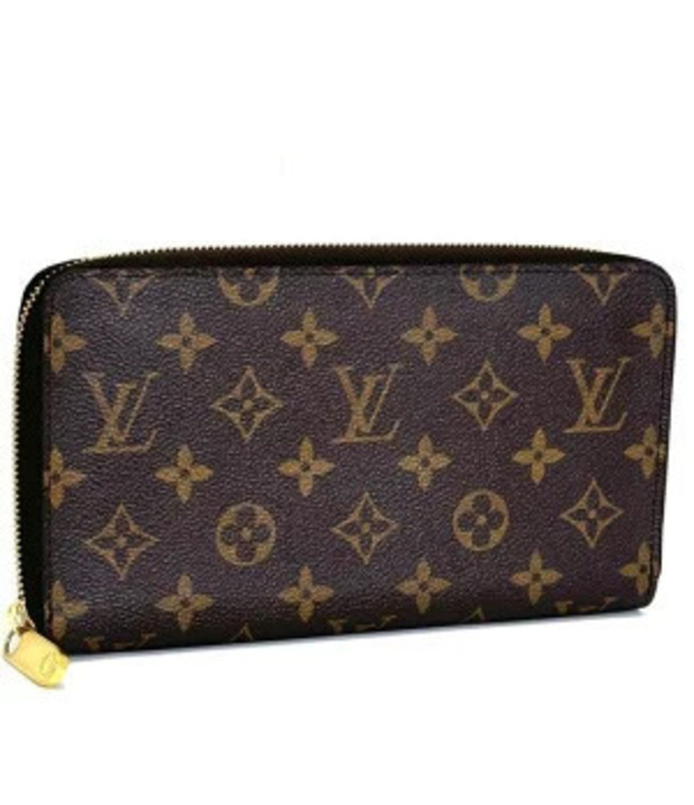 Louis Vuitton Zippy Organizer Round Zipper Long Wallet Monogram